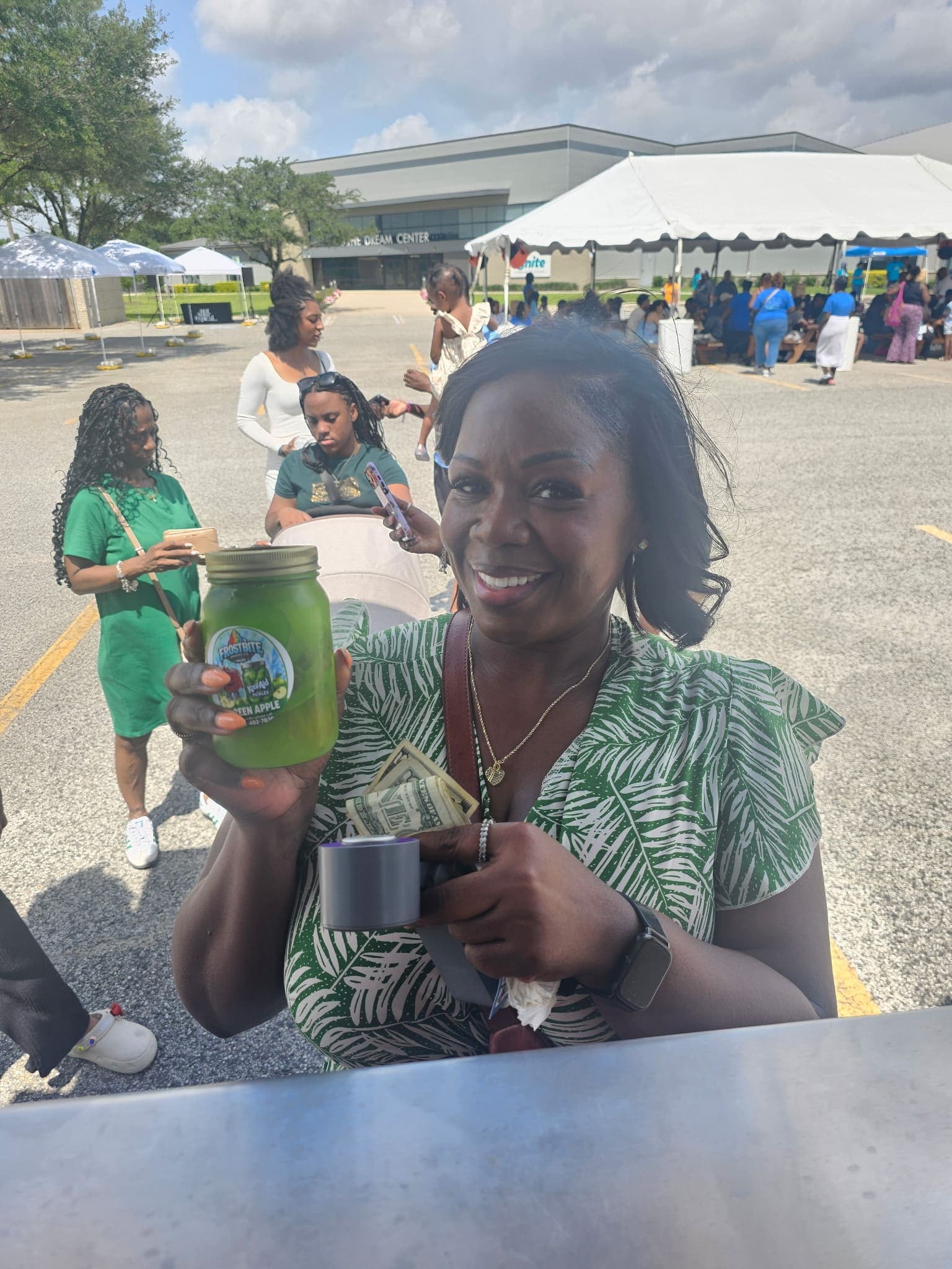 Syrup jar community event — Frostbite Shaved Ice N'More